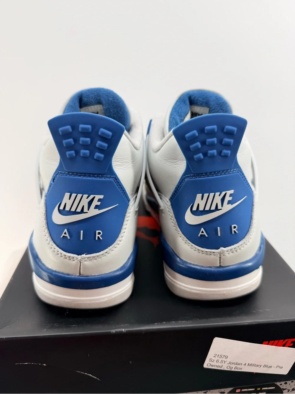 Jordan 4 Military Blue size 6.5Y